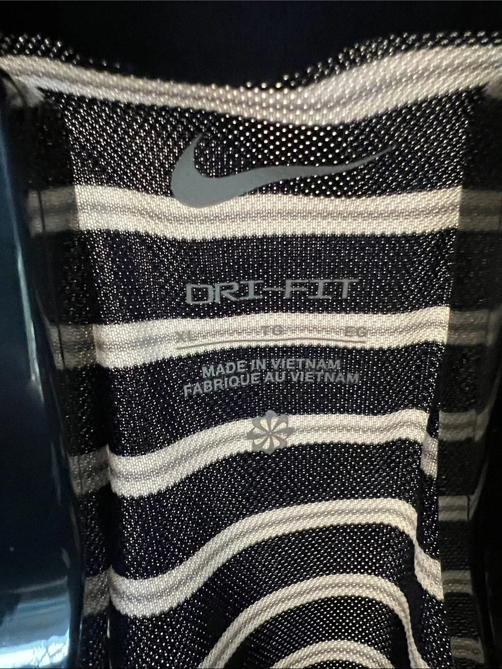 Nike navy polo